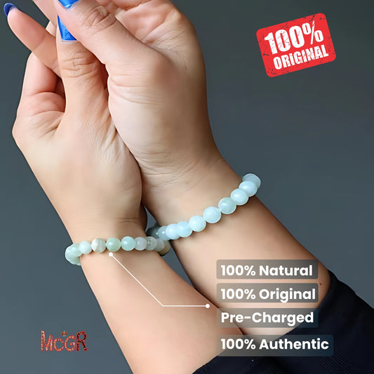 MCGR Aquamarine Bracelet for Men and Women