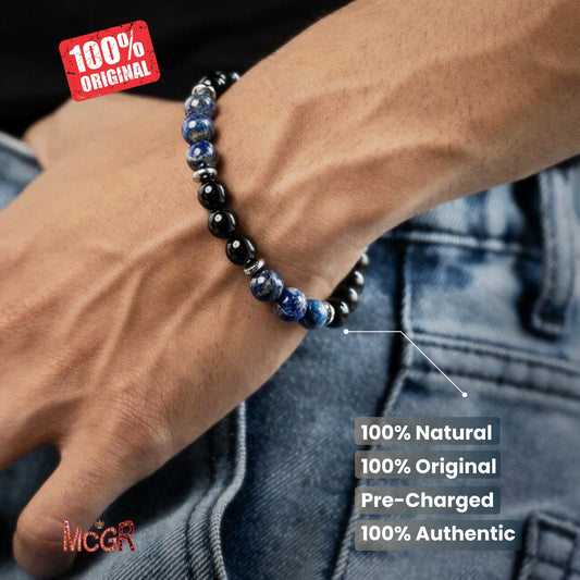 MCGR Lapis Lazuli Bracelet Unisex for Women and Men