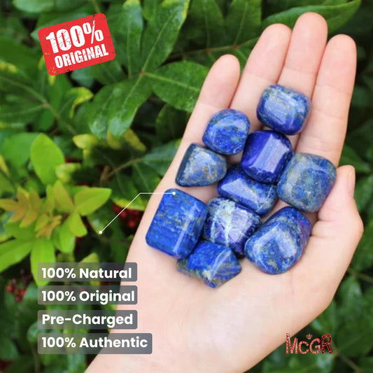 MCGR Lapiz Lazuli Tumbled Stone Reiki Healing Crystals