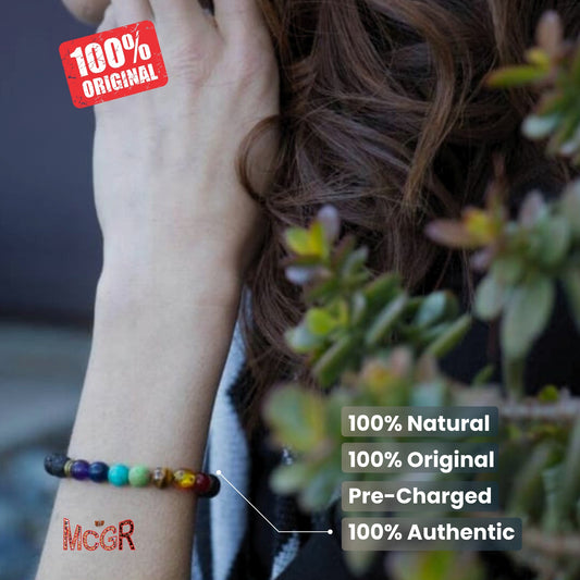 MCGR Lava Chakra Bracelet Unisex for Men and Women