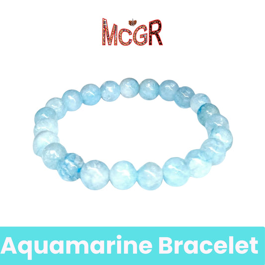 MCGR Aquamarine Bracelet for Men and Women