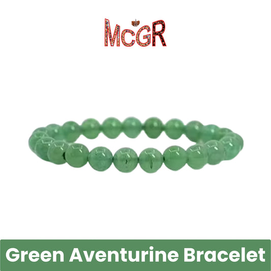 MCGR Green Aventurine Unisex Bracelet for Women and Men