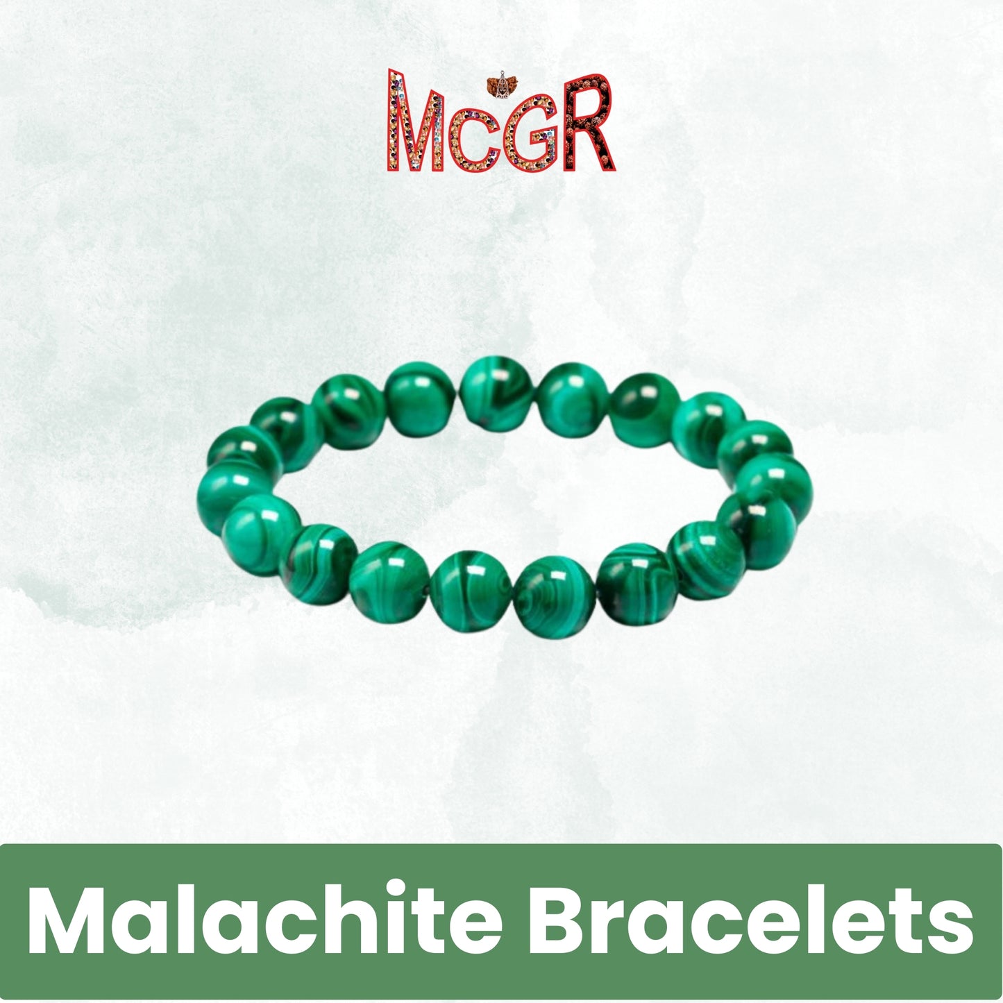 MCGR Malachite Bracelet Unisex for Men and Women