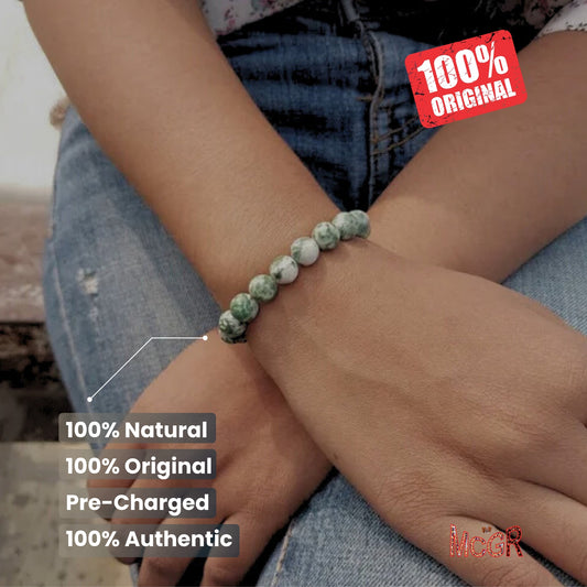 MCGR Map Jasper Feng-Shui Bracelet for Men and Women