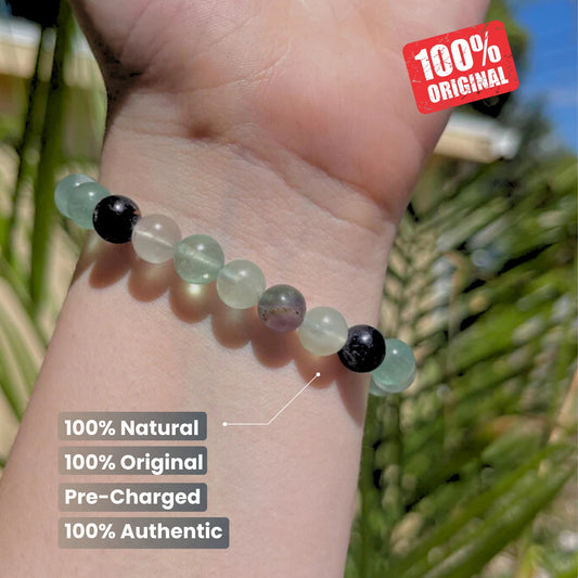 MCGR Multi Fluorite Bracelet for Man and Woman