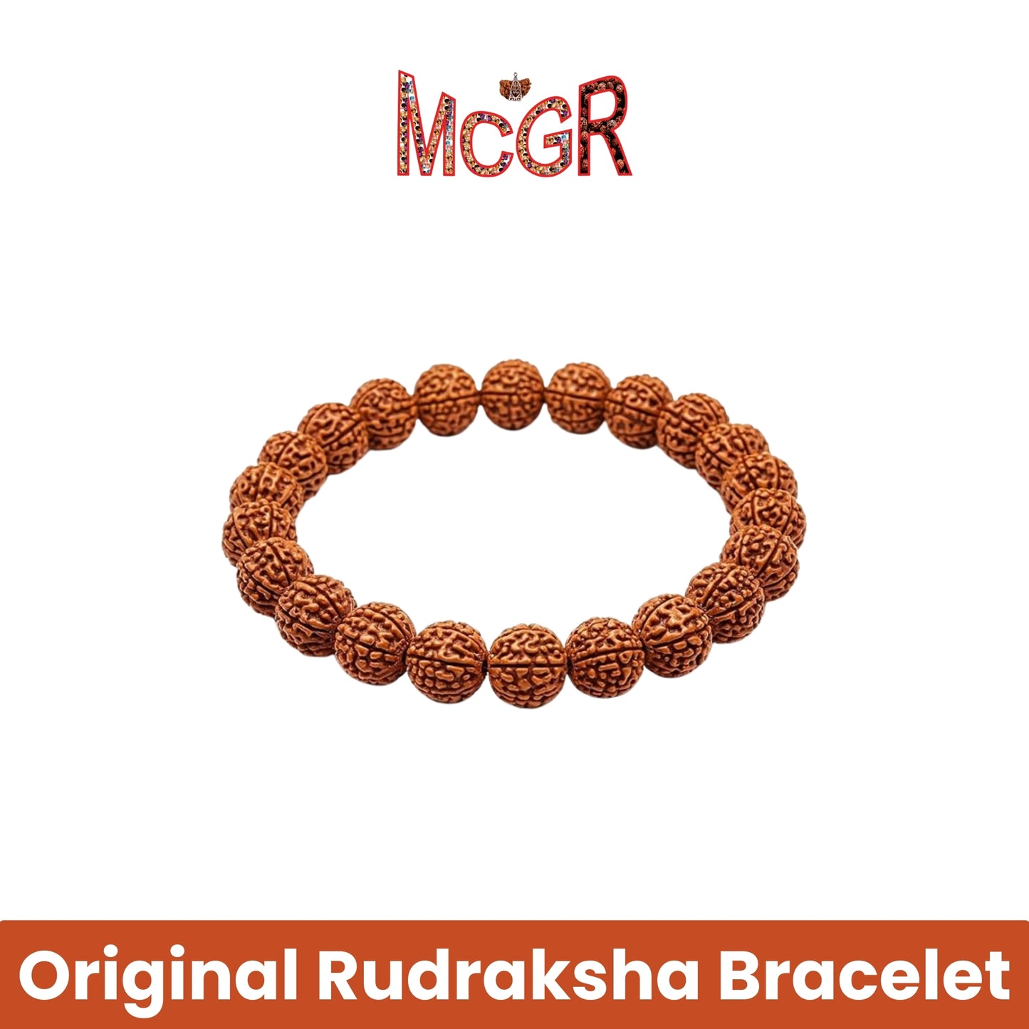 MCGR Original Rudraksha Bracelet Unisex for Men and Women