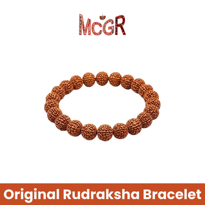 MCGR Original Rudraksha Bracelet Unisex for Men and Women