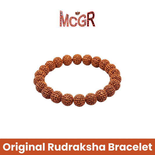 MCGR Original Rudraksha Bracelet Unisex for Men and Women