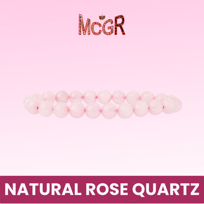 MCGR Rose Quartz Bracelet Healing Bracelet For Women And Men