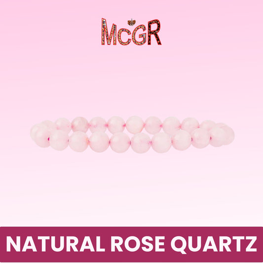MCGR Rose Quartz Bracelet Healing Bracelet For Women And Men